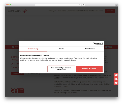 Gf hero WordPress plugin - wort-wahl.de