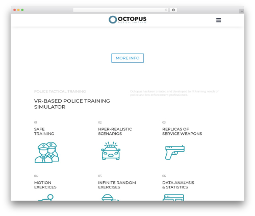Divi WordPress theme - octopustacticalsoftware.com