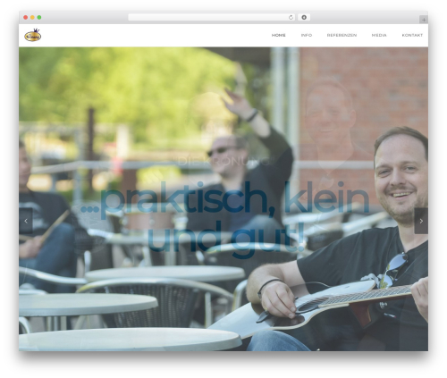 Eight Degree company WordPress theme - diekroenung.com
