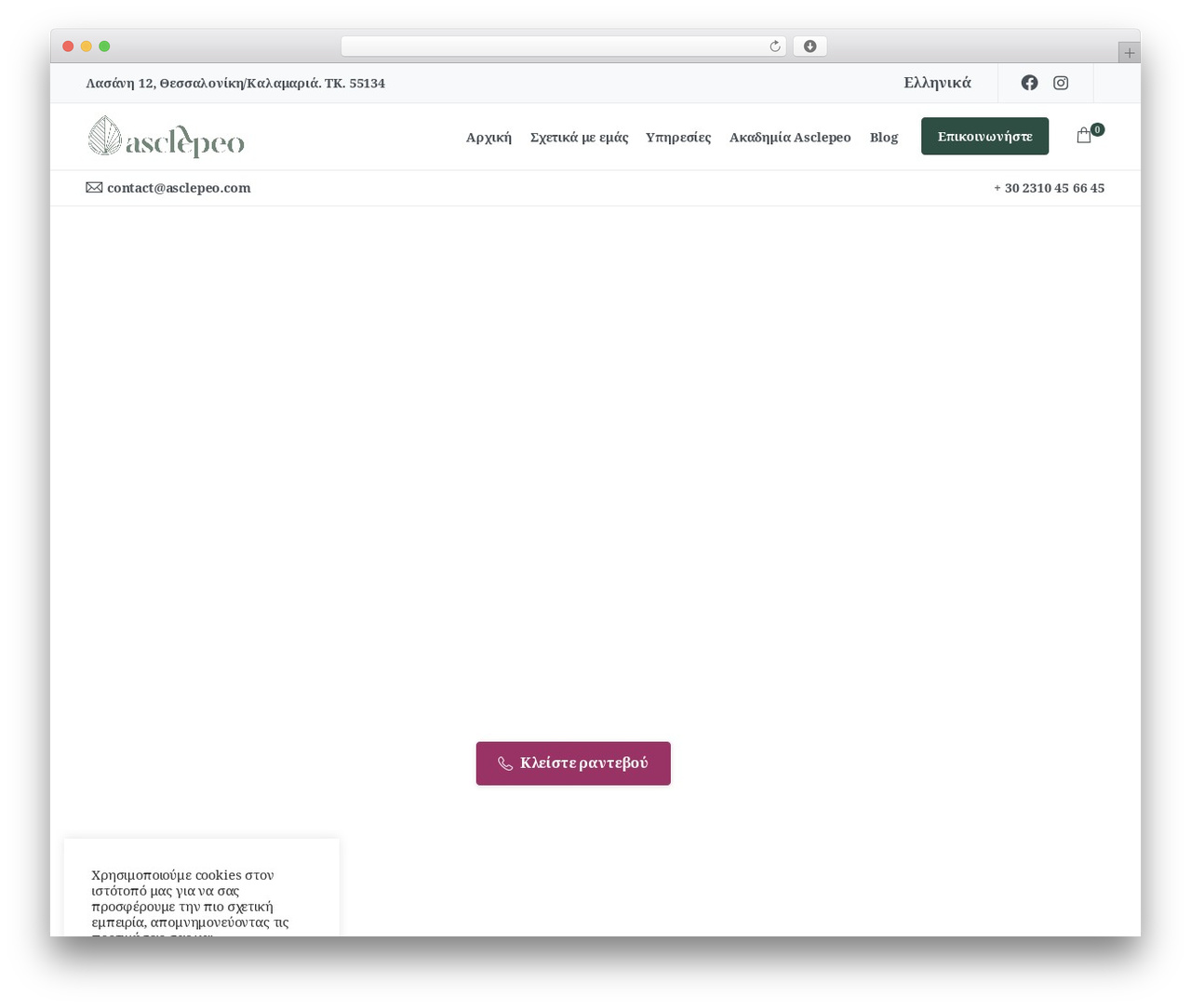 Essentials WordPress website theme - asclepeo.com