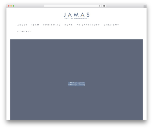 GeneratePress WordPress theme - jamascapital.com