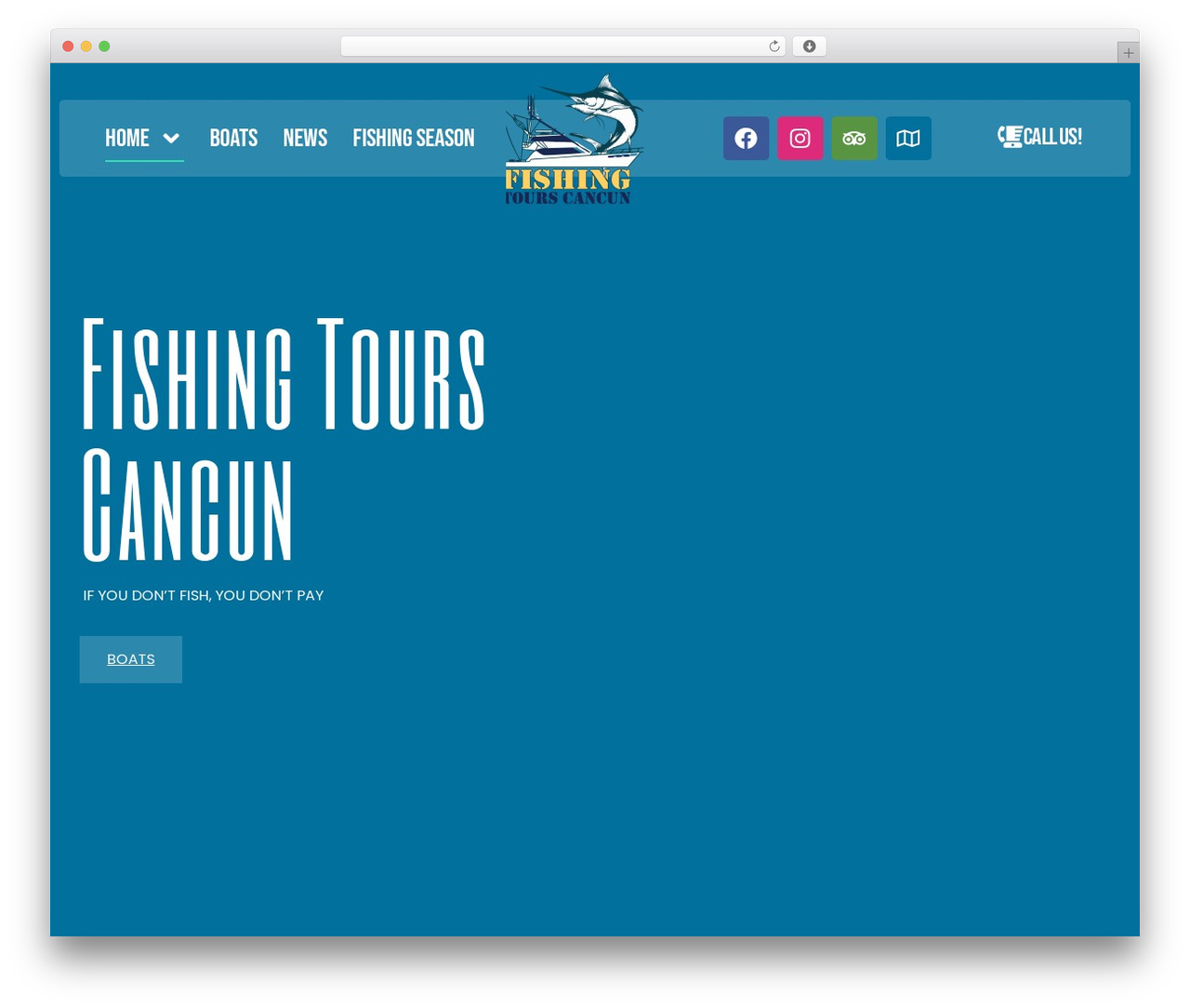 Hello Elementor WordPress theme - fishingtourscancun.com
