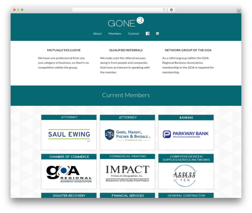 Hello Pro WordPress theme - gone3.com