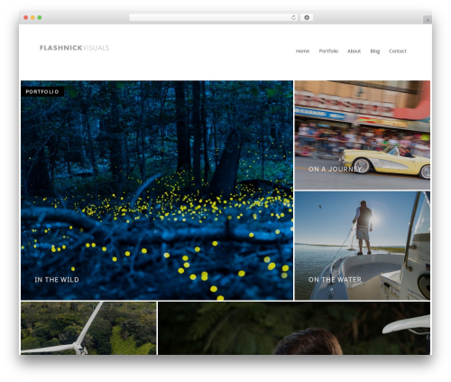 Shutterbox WordPress theme - flashnickvisuals.com