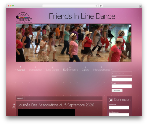 Subway theme WordPress - friendsinlinedance.fr