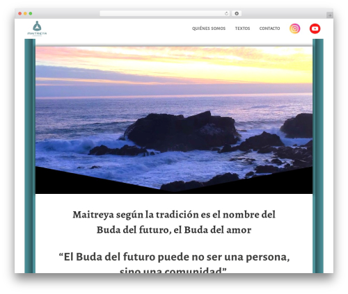Theme WordPress Webify - maitreyazen.cl
