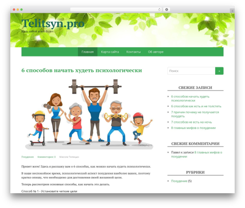 Theme WordPress Basic DeLux - telitsyn.pro
