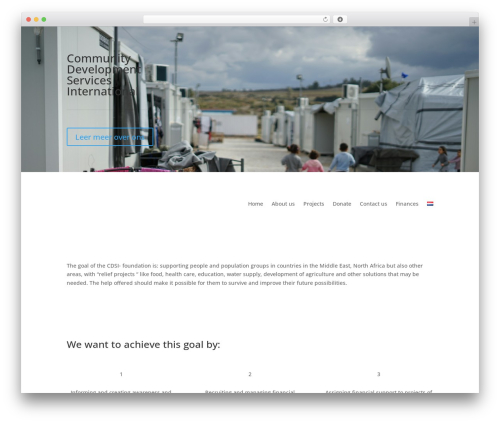 Theme WordPress Custimizer - cdsi-foundation.com