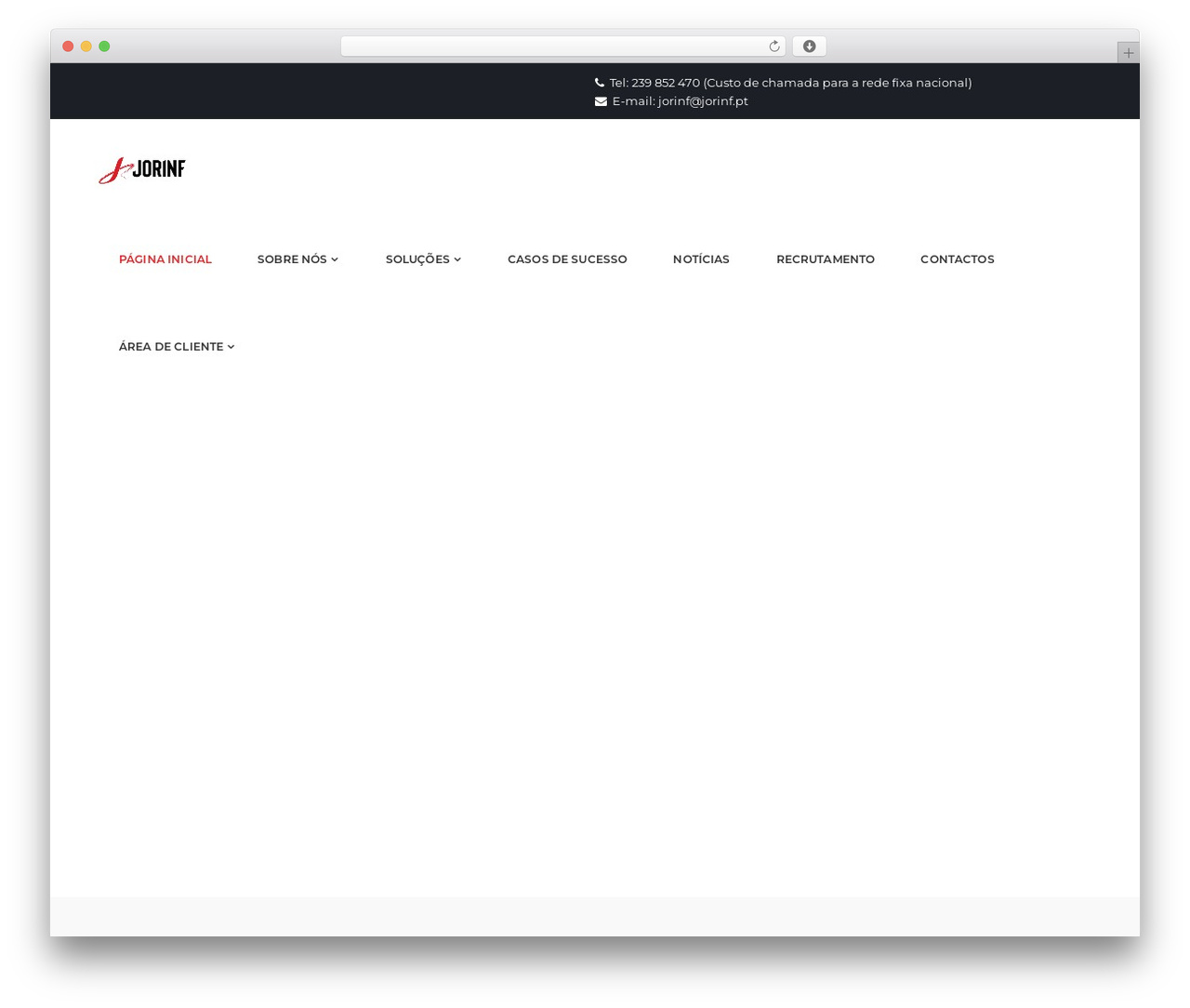 Theme WordPress Havnor - jorinf.pt