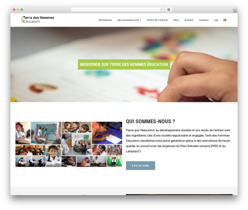 WordPress theme OceanWP - tdh-education.ch