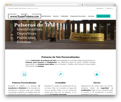 WordPress theme Dante - superpulsera.com