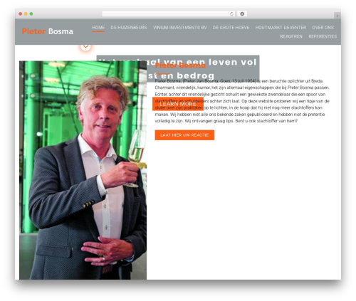 WordPress theme INNOVATIVE DESIGNERS THEME - pieterbosma.com
