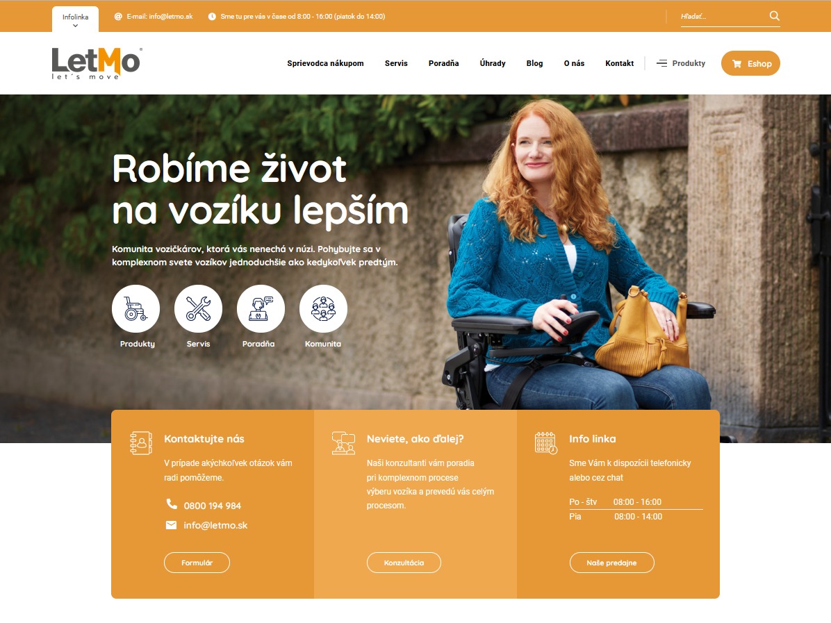 WordPress theme Letmo Theme by Deliweb