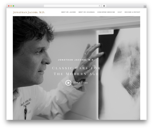 WordPress theme Lifted Logic - jonathanjacobsmd.com