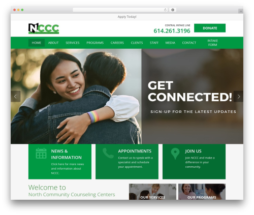 WordPress theme Salient - northcommunity.com