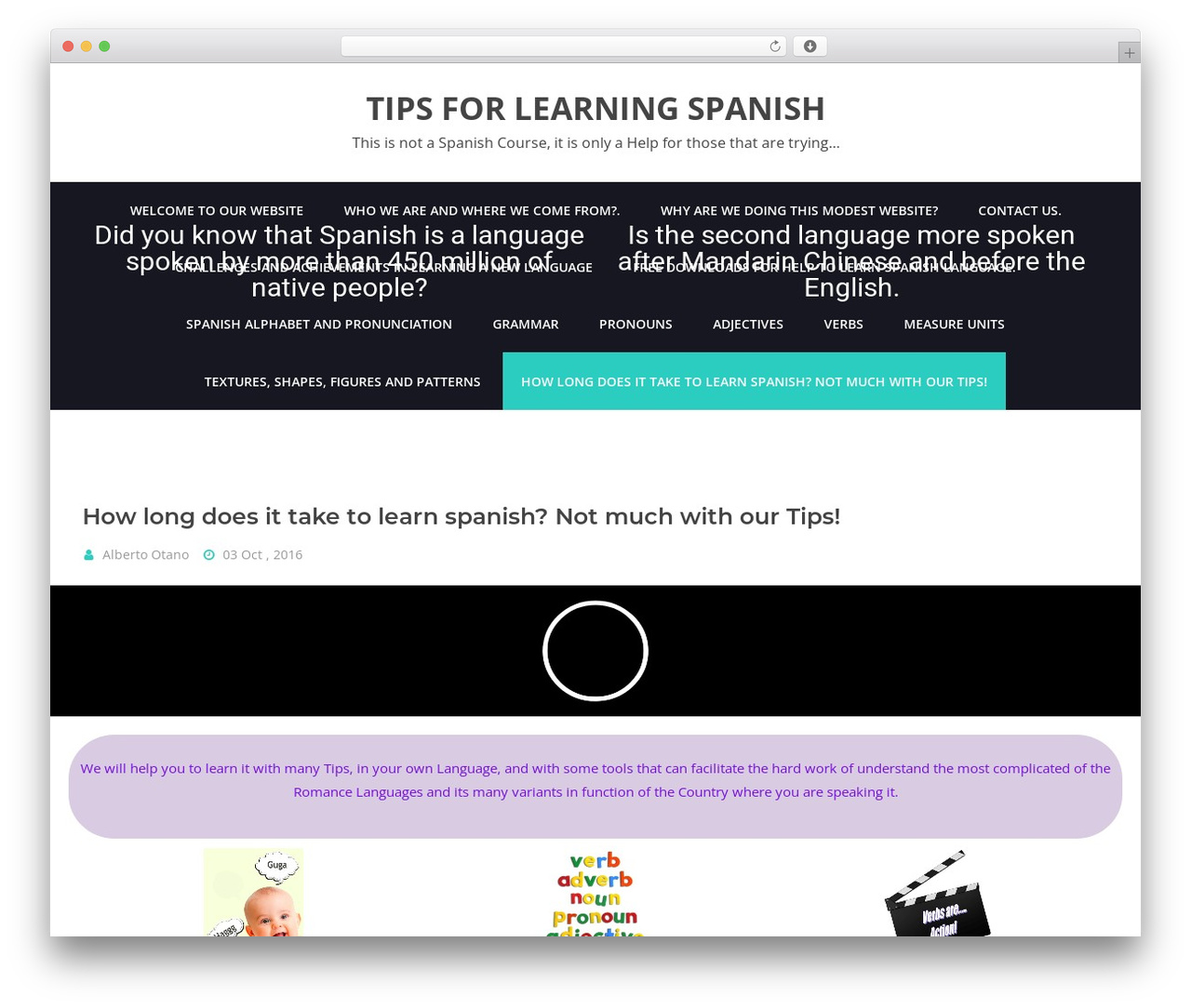 Bhost WordPress theme - tipslearningspanish.com Bhost WordPress theme - tipslearningspanish.com