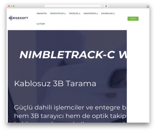 Constix WordPress theme - ege-soft.com.tr