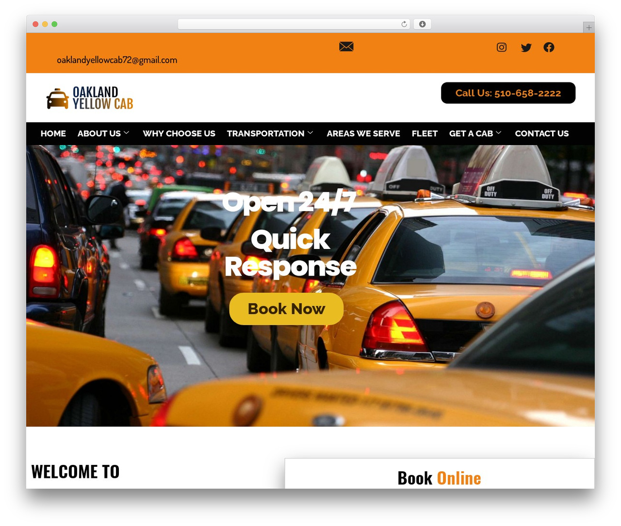 GetCab WordPress theme - oaklandyellowcab.com GetCab WordPress theme - oaklandyellowcab.com