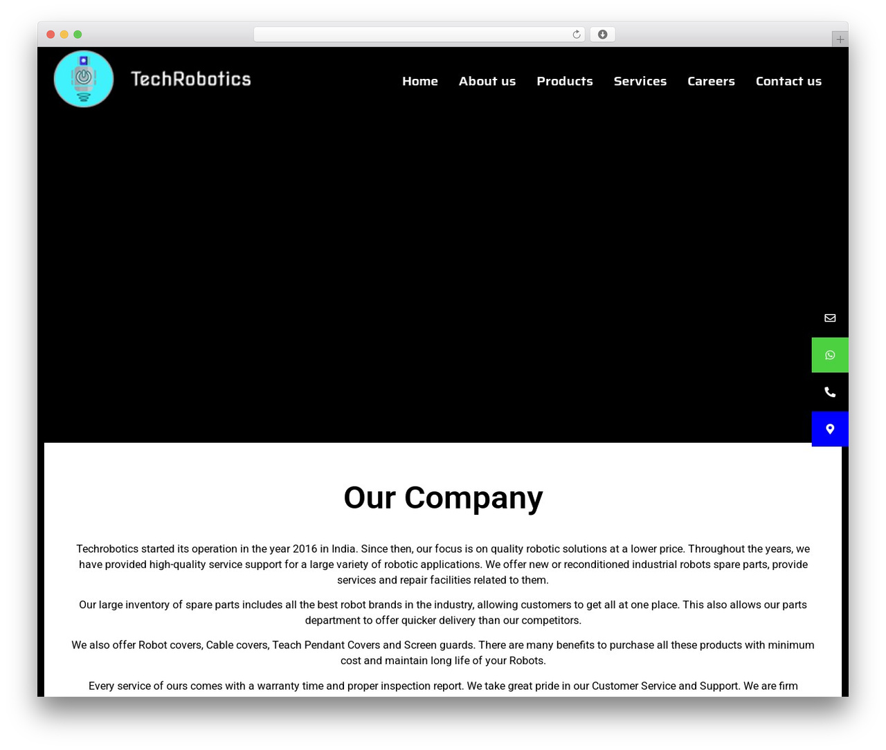 Hello Elementor WordPress theme - techroboticsautomation.com