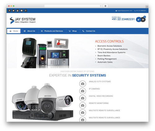 inHost WordPress theme - jaysystem.com