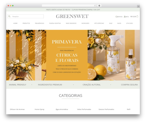 Shipping simulator for woocommerce WordPress plugin - greenswet.com.br