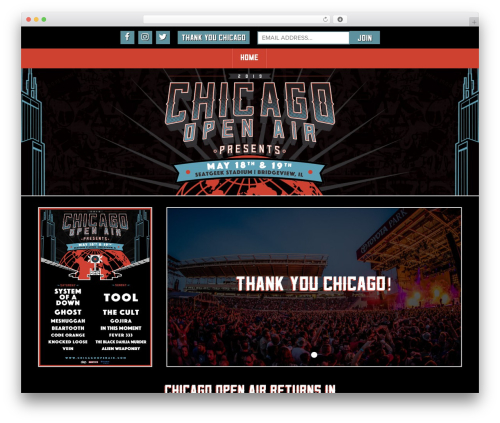 Theme WordPress DWP Master - chicagoopenair.com