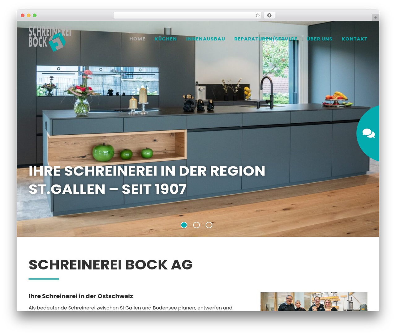 WordPress theme bock - bock.ch
