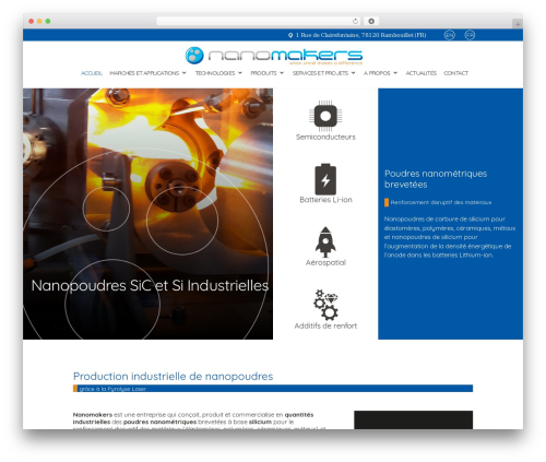 WordPress theme Divi - nanomakers.fr