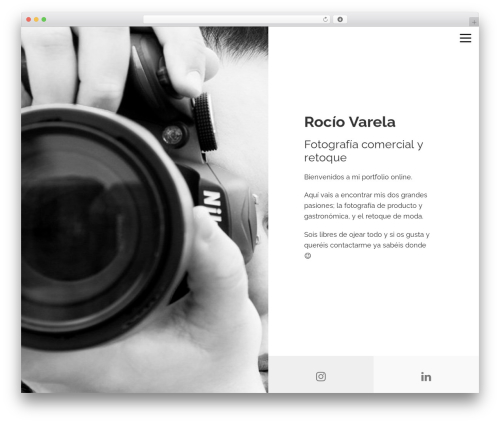WordPress theme Genesis - rociov.com
