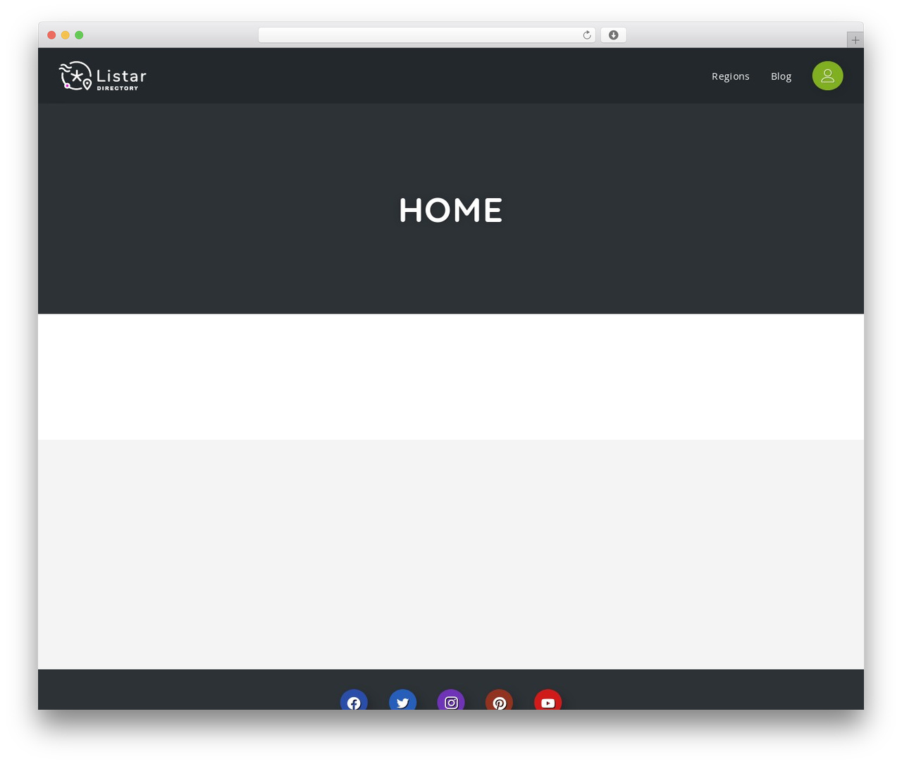 WordPress theme Listar - connect-globe.com