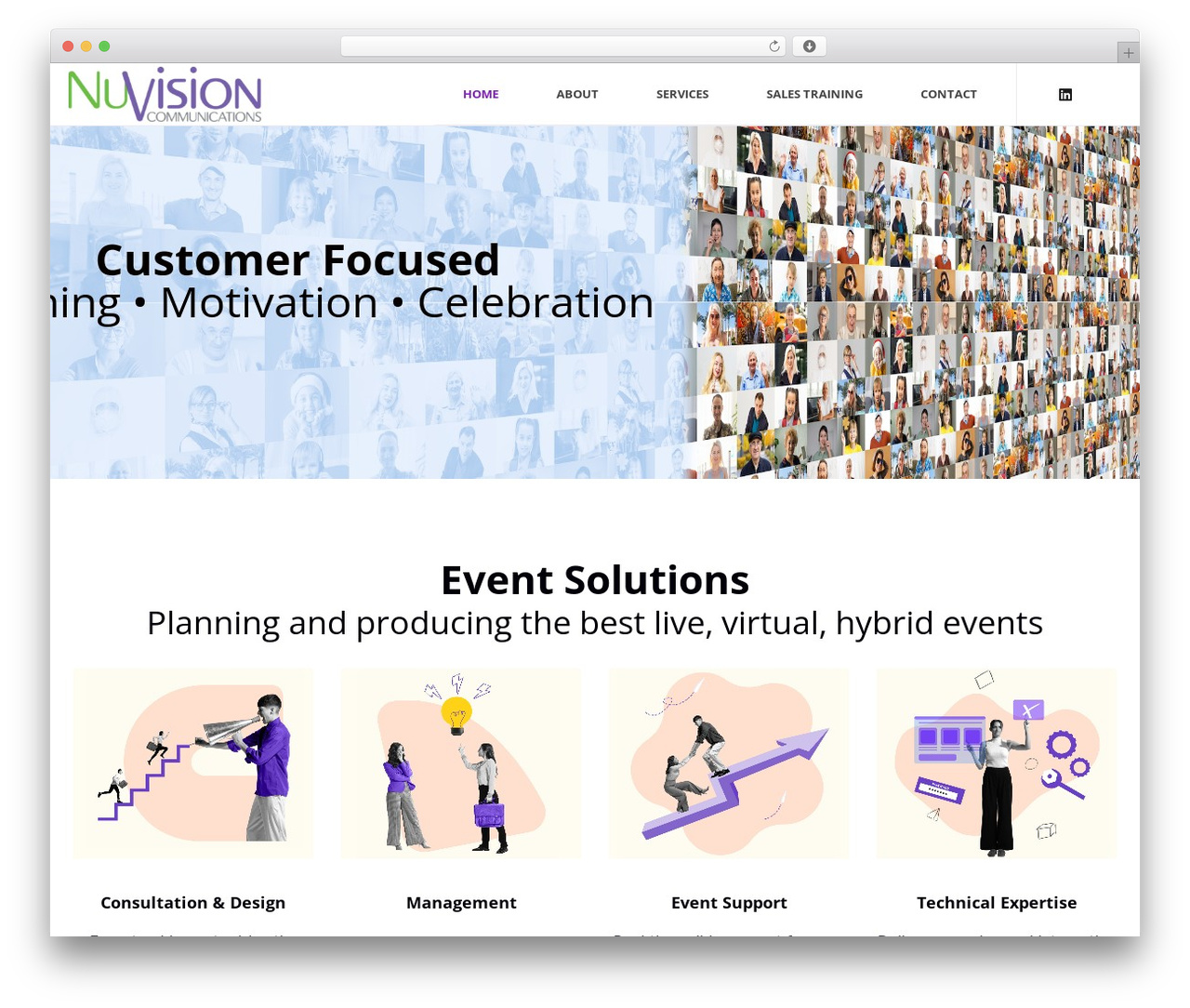 Creativo Theme theme WordPress - nuvisioncom.com