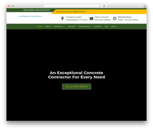 Testimonials hub WordPress plugin - concrete-santabarbara.com