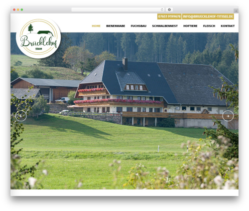 MAIN THEME WordPress theme - www.bruecklehof-titisee.de