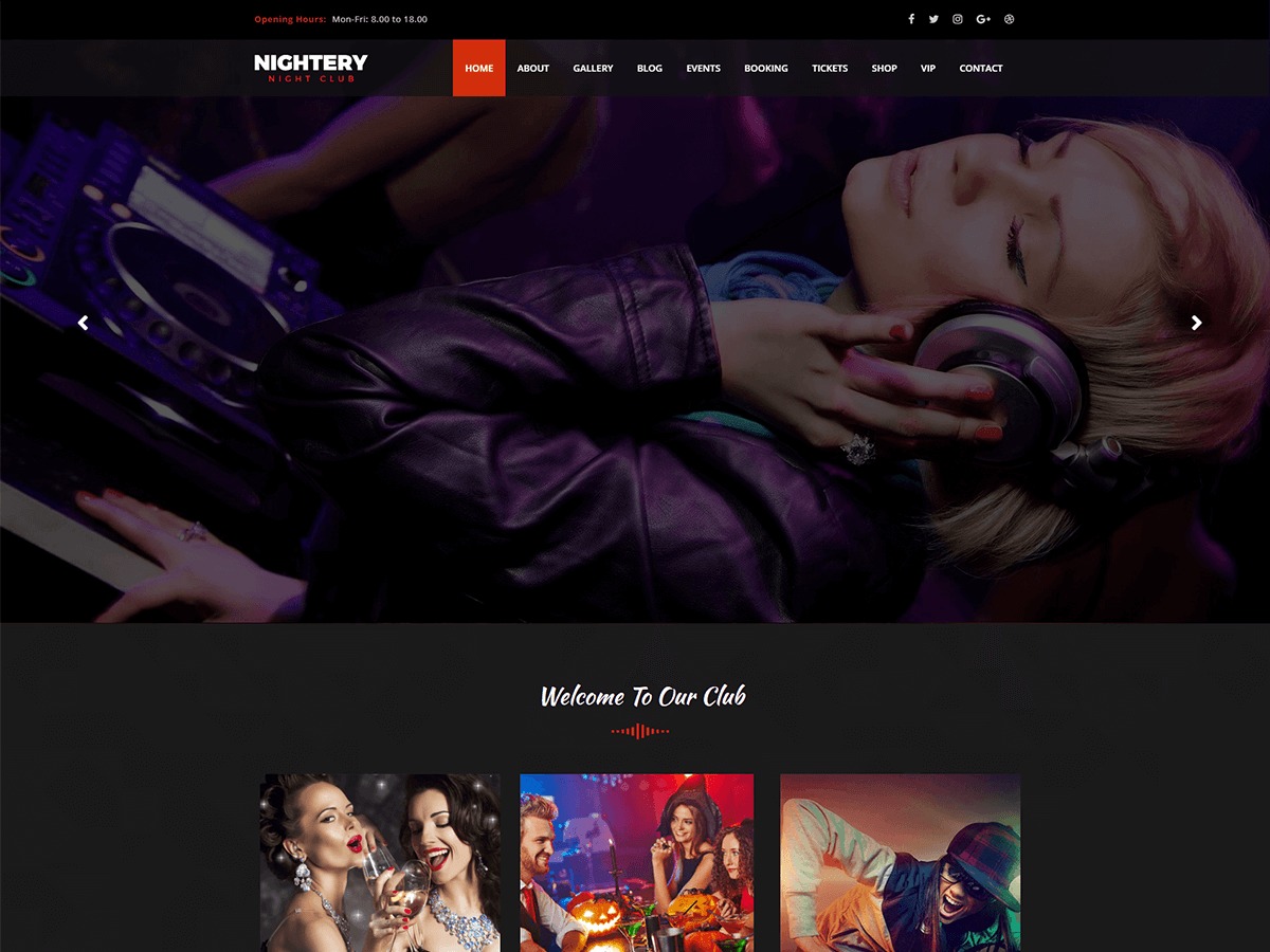 Nightery - Child WordPress theme by BootXperts