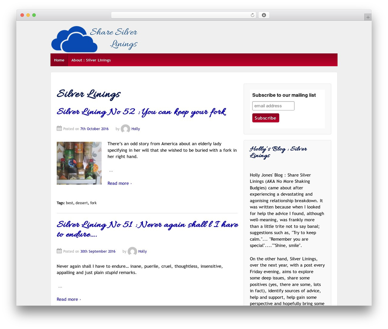 Responsive Pro top WordPress theme - sharesilverlinings.com Responsive Pro top WordPress theme - sharesilverlinings.com