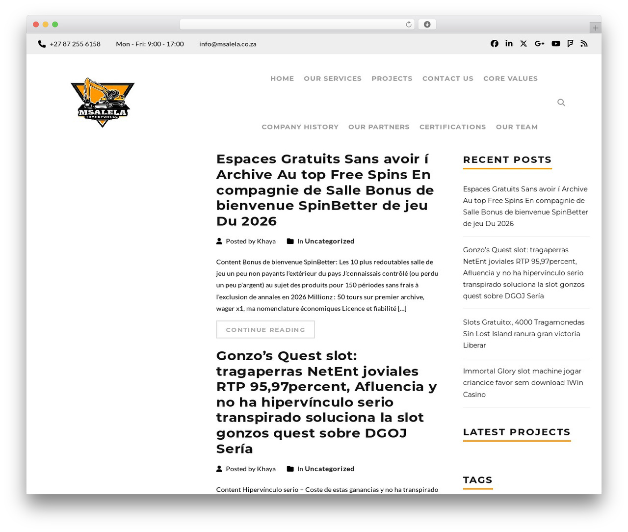Structure WordPress theme - msalela.co.za Structure WordPress theme - msalela.co.za