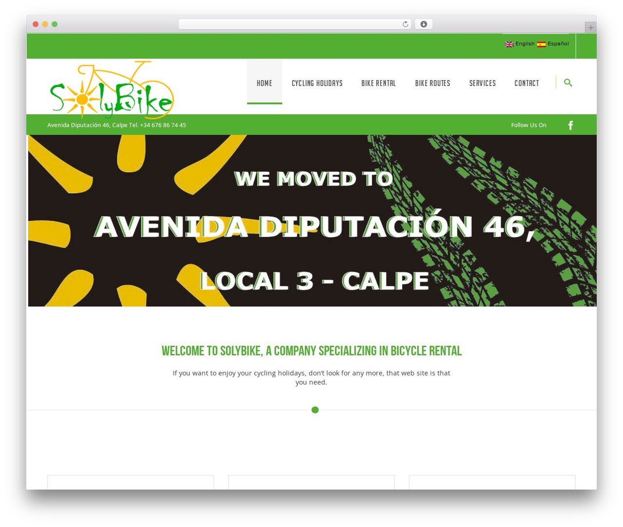 Theme WordPress Solveto - solybike.com Theme WordPress Solveto - solybike.com
