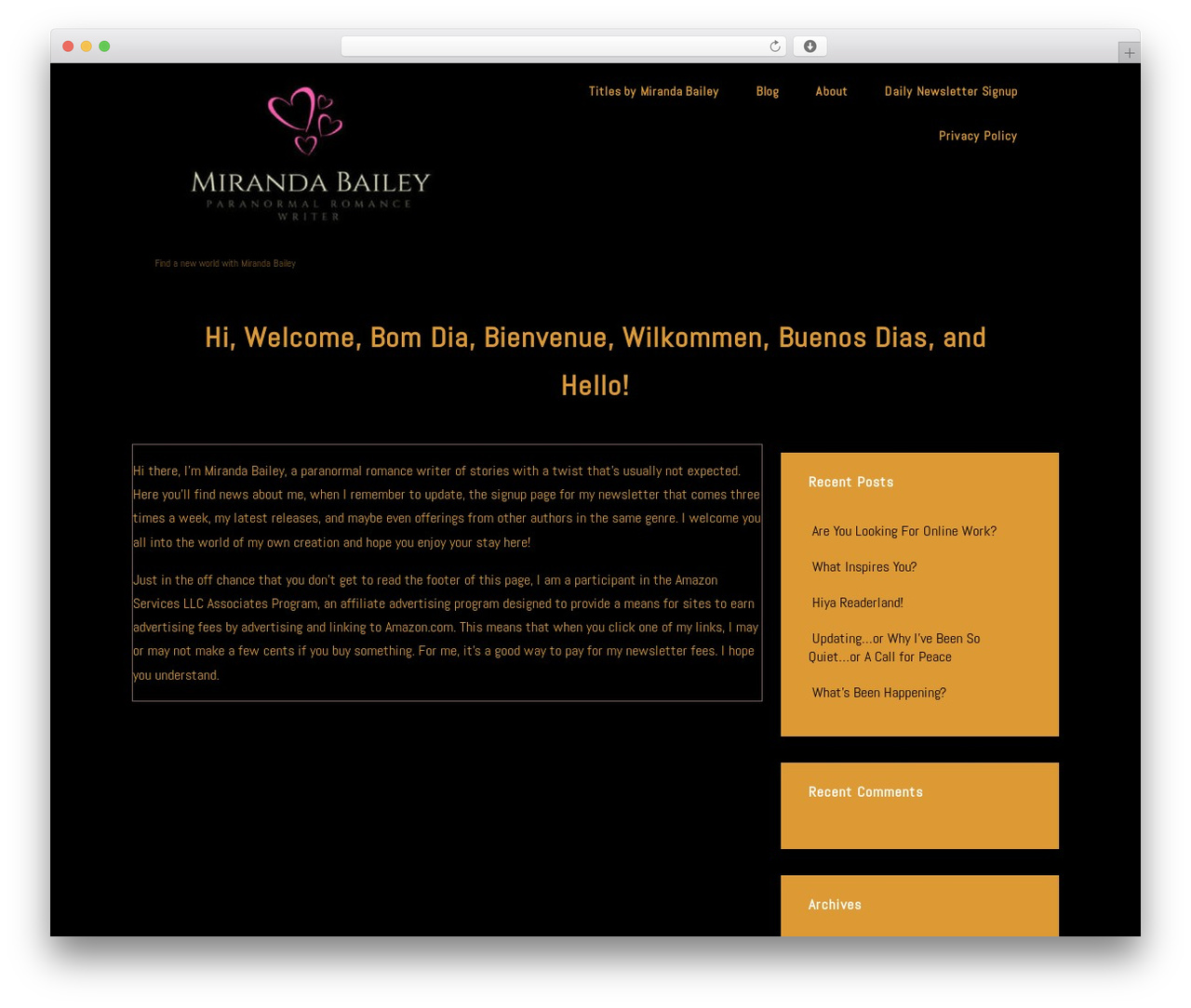 WordPress theme Optimizer - miranda-bailey.com WordPress theme Optimizer - miranda-bailey.com