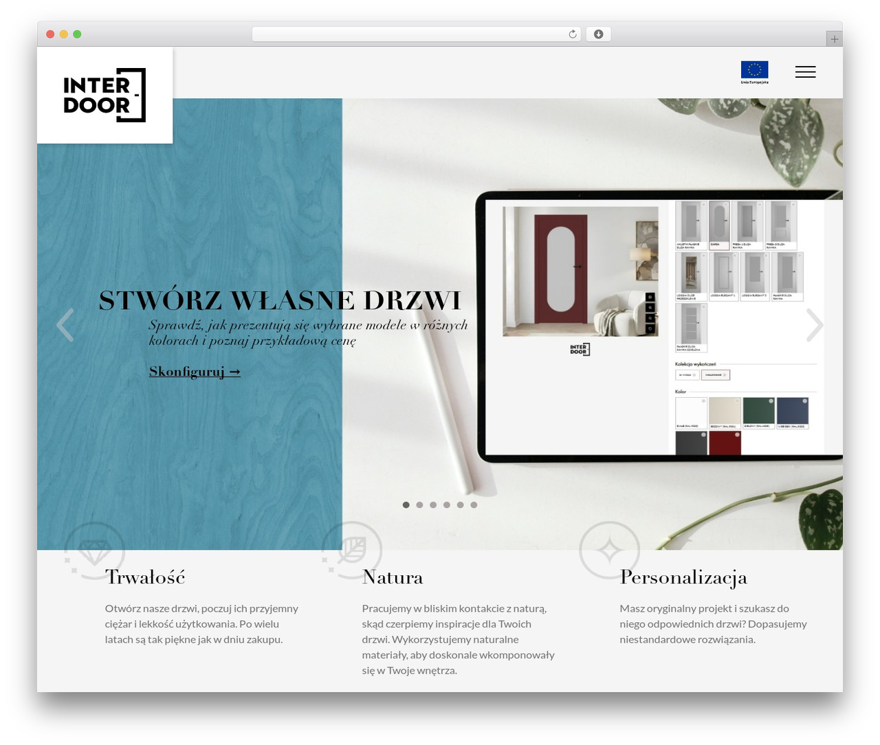 Inter Door WordPress theme - interdoor.pl