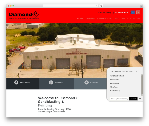 Next Foundations top WordPress theme - diamondcgranbury.com