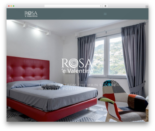 rev WordPress theme - rosaevalentino.com