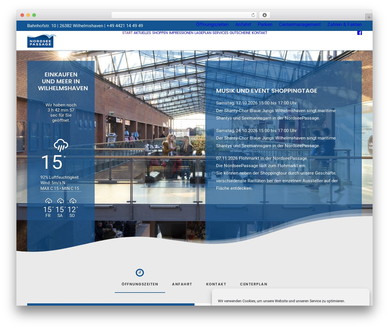 Uncode Child WordPress ecommerce theme - nordseepassage.de