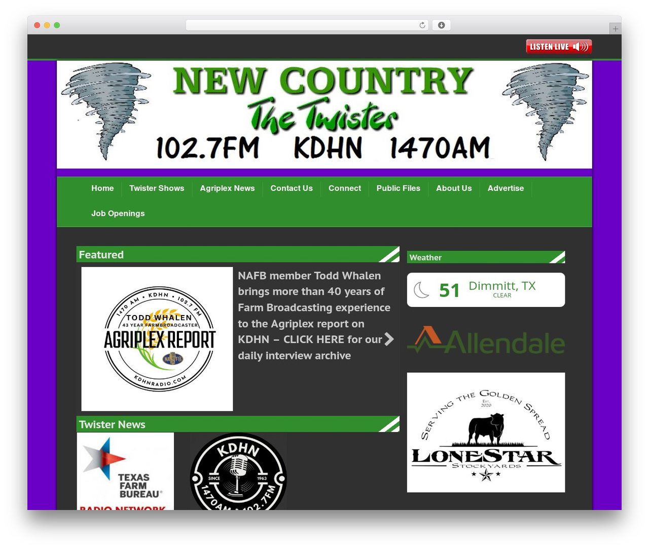 WordPress theme Beaver Builder Theme - kdhnradio.com WordPress theme Beaver Builder Theme - kdhnradio.com