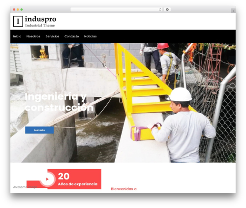WordPress theme Induspro - kleihs.com