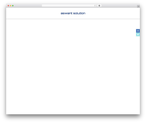 WordPress theme Ninja - aswant-solution.com