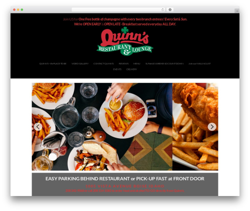 Pl section boxes WordPress plugin - quinnsrestaurant.com