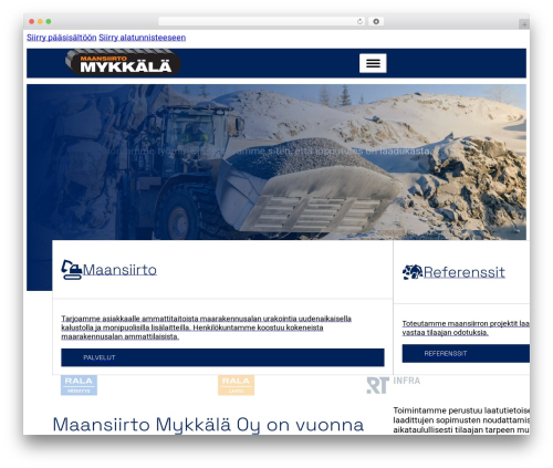Gutenbricks WordPress plugin - mykkala.fi