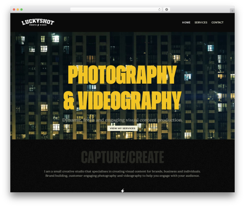 Divi wallpapers WordPress theme - luckyshotcreative.co.uk