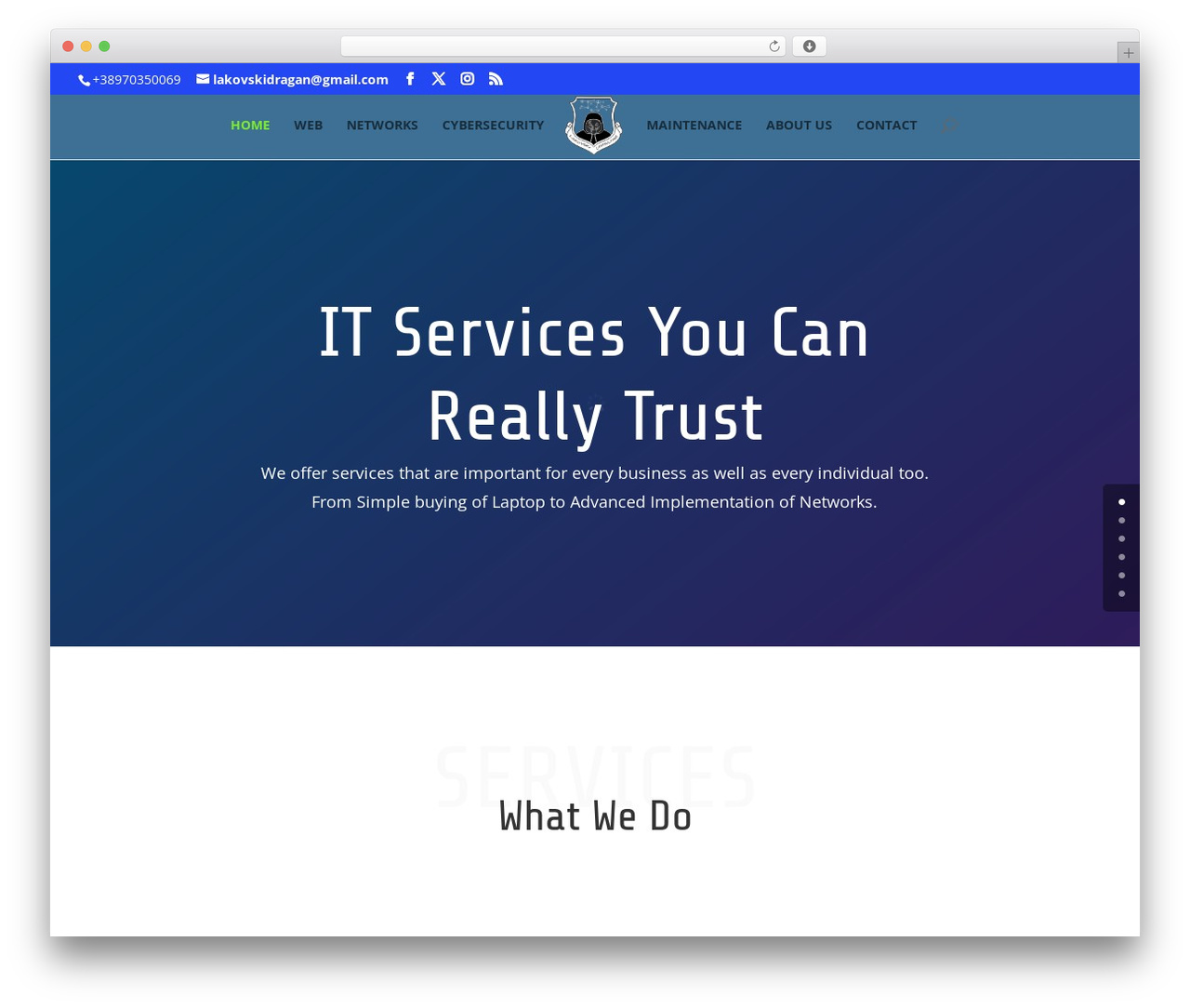 Divi WordPress theme - lakovski.mk