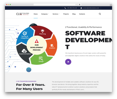 Engitech | Shared by WPTry.org WordPress theme - clixitsolutions.com